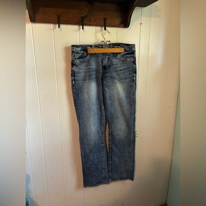 Salvage Jeans Buckle Anarchy Straight Relaxed Fit